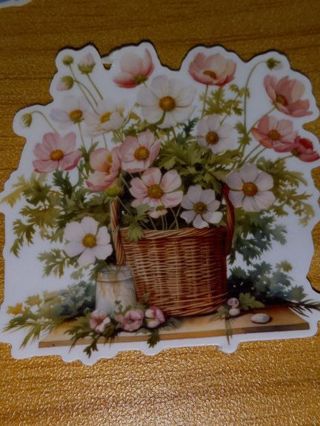 Beautiful one nice self adhesive sticker no refunds regular mail only Very nice quality!