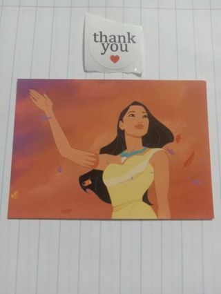 SkyBox Walt Disney Pocahontas Card.. Amazing L@@K!!!
