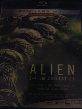 Alien 6 Film Collection Codes (Digital Delivery)