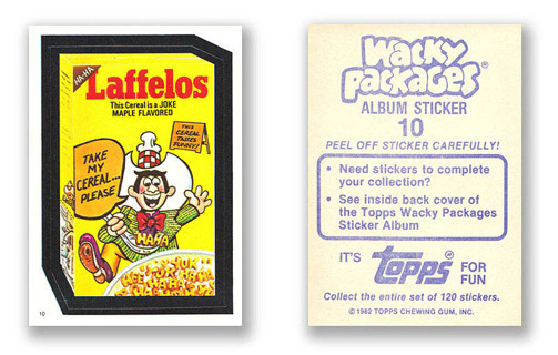 1982 Wacky Packages # 10