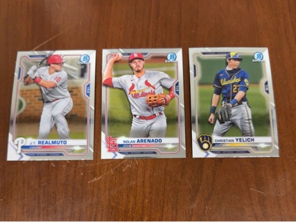 2021 Bowman Chrome baseball lot