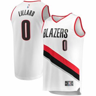 Brand New Fanatics Damian Lillard Jersey Size Large