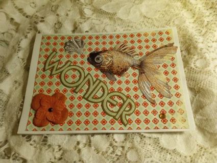 Wonder greeting card