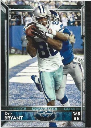 2015 TOPPS DEZ BRYANT CARD