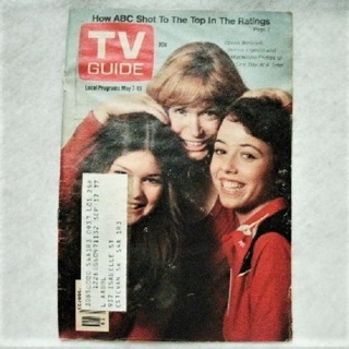  Vintage TV Guides 1977 April & May - 4 Copies Available! 