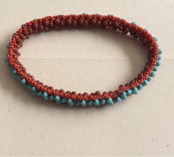 Reversible Seed Bead Braclet