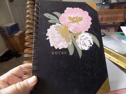 Lady Jayne Ltd. Designs Large Note Pad/Journal hand painted flower