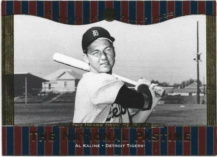 2001 UPPER DECK AL KALINE HALL OF FAMERS CARD