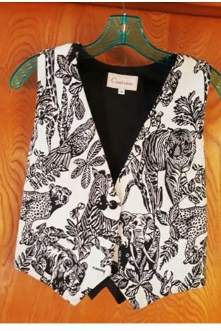 Jungle Animal Vest (SMALL)