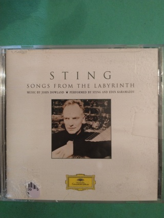 cd sting songs from the labyrinth free shipping