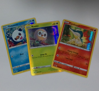 3 Promo Pokemon Cards