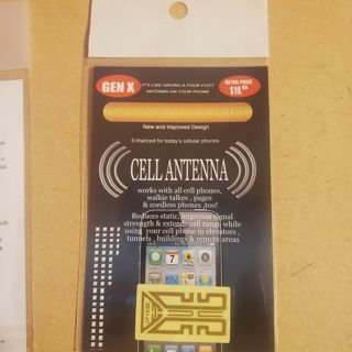 SEALED CELLPHONE ANTENNA