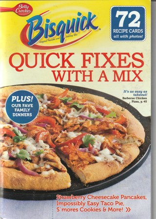 Soft Covered Recipe Book: Betty Crocker: Bisuick fixes with a mix