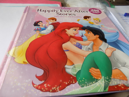 Disney's Happily Ever After Stor;ies A Treasury of Tales of Love & Friendship 1 inch thick book