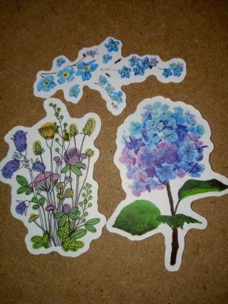 Flower Cute new vinyl sticker no refunds regular mail only Very nice