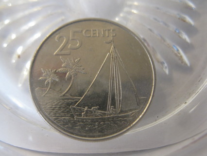 (FC-942) 2007 Bahamas: 25 Cents