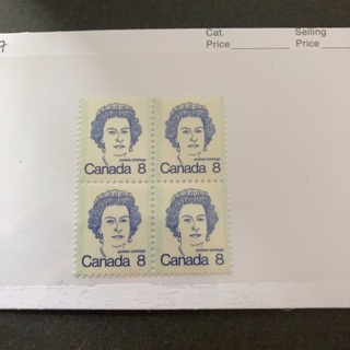 Canada MNH stamp block 