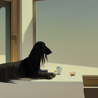 Listia Digital Collectible: Afghan Hound