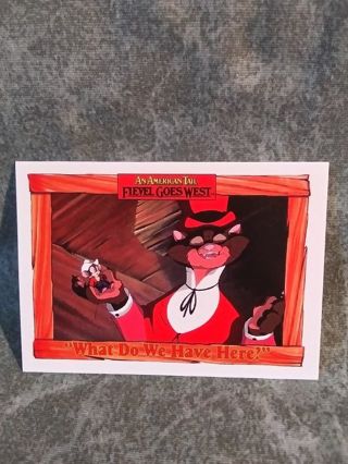 An American Tail Trading Card # 60