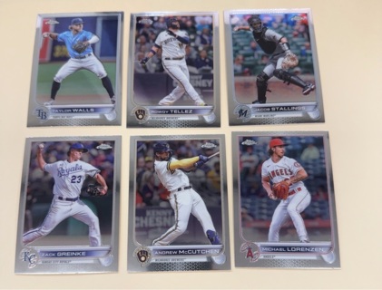 2022 Topps Chrome Update baseball lot