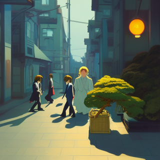 Listia Digital Collectible: Bonsai in city streets