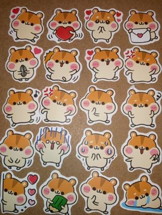 Kawaii 22 Cute new stickers no refunds regular mail only Very nice these are all nice