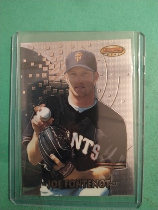 joe fontenot baseball card free shipping