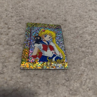 Sailor Moon Series 2 Trading Sticker FOIL (damaged back)