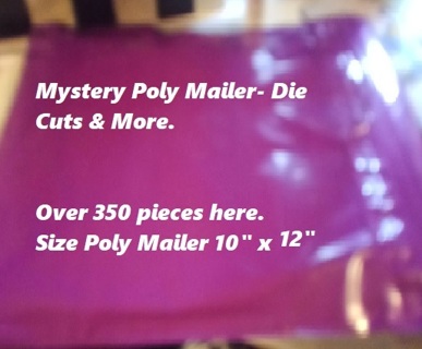 Large Mystery Craft Paper- Die Cut`s and More