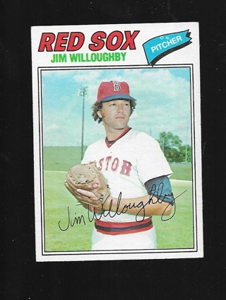 1977 TOPPS JIM WILLOUGHBY #532