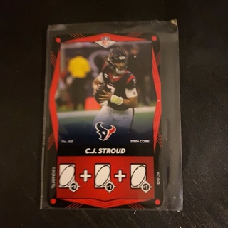 For Angie : 2024 Mattel Uno Elite C. J. Stroud #168 Base Red