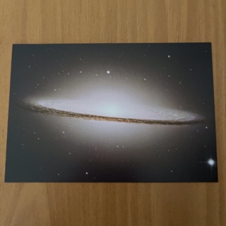 Sombrero Galaxy Postcard 