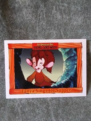 An American Tail Trading Card # 28