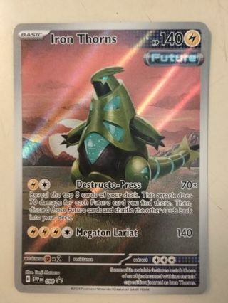 Iron thorns 098 rare holo promo NM Pokemon