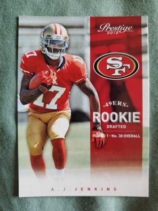 2012 Panini Prestige Rookie A.J. Jenkins