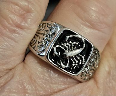 Man's Scorpion Ring Size 11 1/2