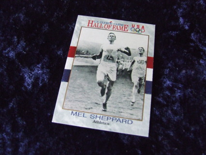 1991 Mel Sheppard Olympian Impel Card #44