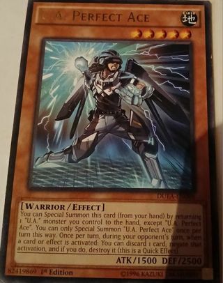 YU-GI-OH-U.A. PERFECT ACE 1ST EDITION