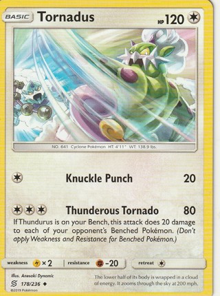 Pokemon Card: Tornadus