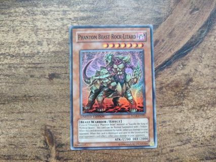 Yu-Gi-Oh Limited Edition Holo Phantom Beast Rock-Lizard