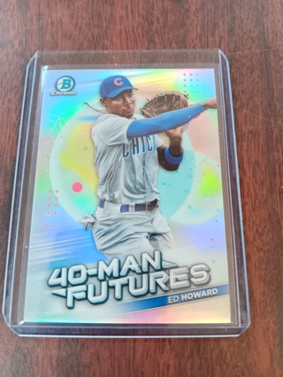 Ed Howard *Refractor Rookie 2021 Bowman Chrome #FMF-29