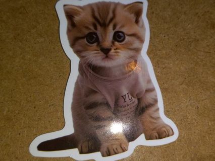 Cat Cute new 1⃣ vinyl sticker no refunds regular mail only Very nice these are all nice