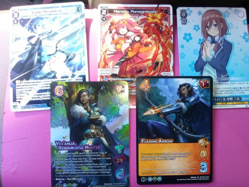 FREE: Anime trading cards