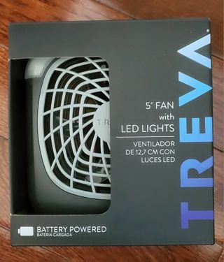 Brand new in box 5" fan with LED lights