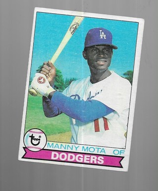 1979 TOPPS MANNY MOTA #644