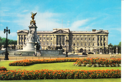 Vintage Postcard Buckingham Palace, London, England