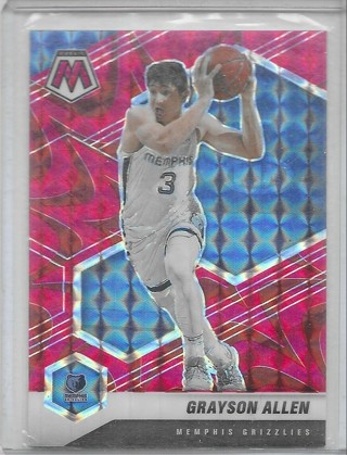 Grayson Allen 2020-21 Mosaic Mosaic Reactive Red #17