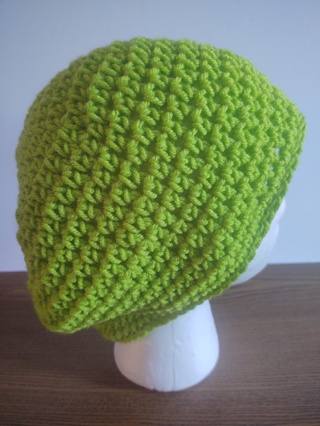 Hand Crocheted Slouch Hat 