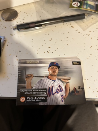 2020 topps empire state award winners pete alonso esaw-28