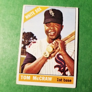 1966 - TOPPS BASEBALL CARD NO. 141 - TOM McCRAW - WHITE SOX